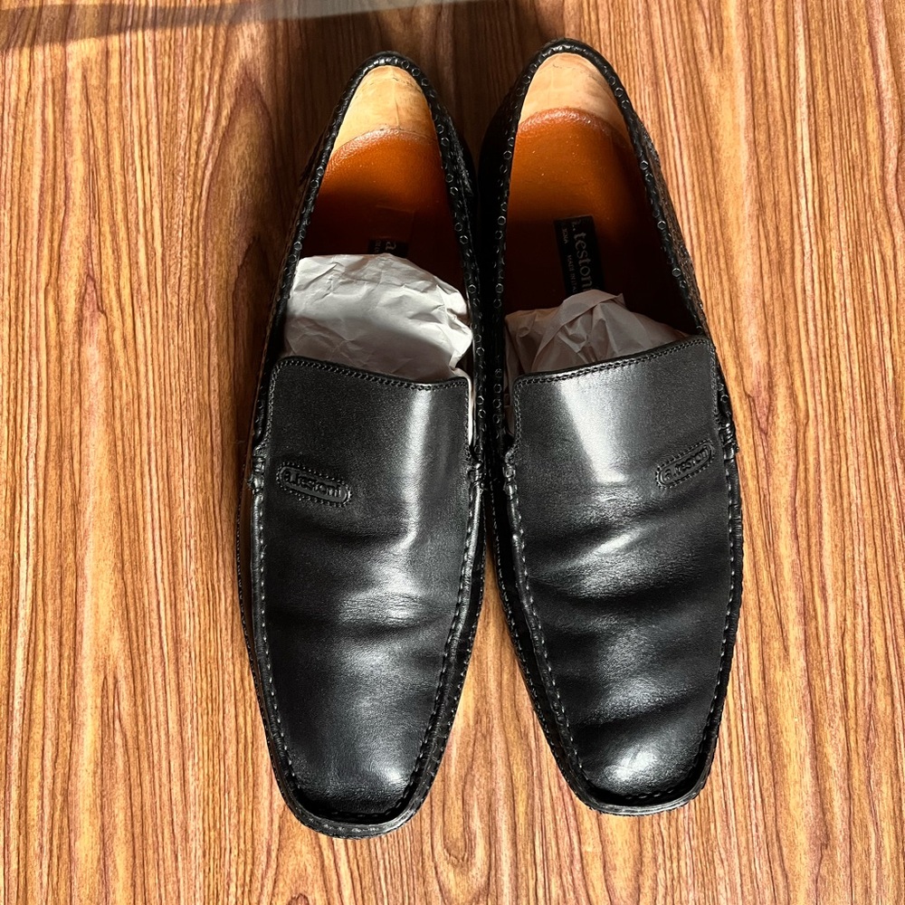 A. Testoni Men’s Shoes Size 7 1/2 Made In Italy